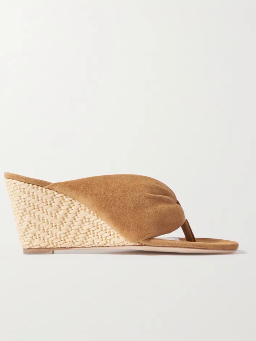 Staud Dahlia Suede Espadrille Wedge Sandals ~ Eu 39, Us 9